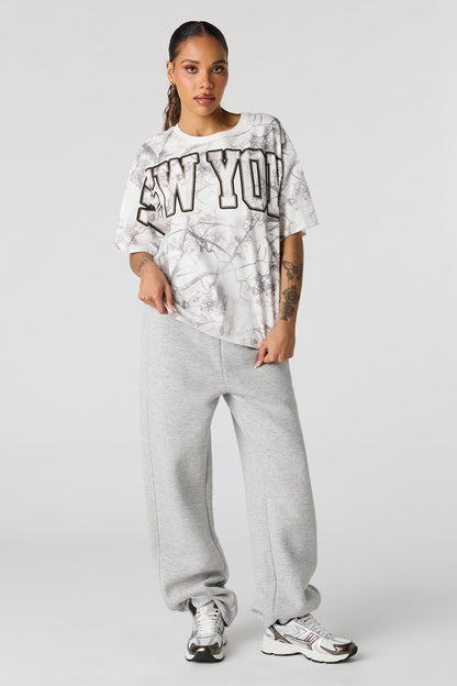 Graphic Printed Boyfriend T-Shirt