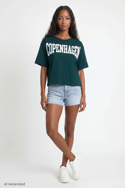Destination Graphic Boyfriend T-Shirt