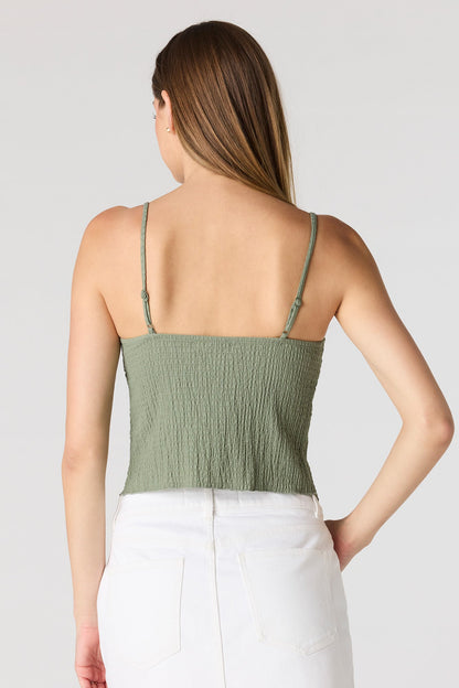 Textured Butterfly Top