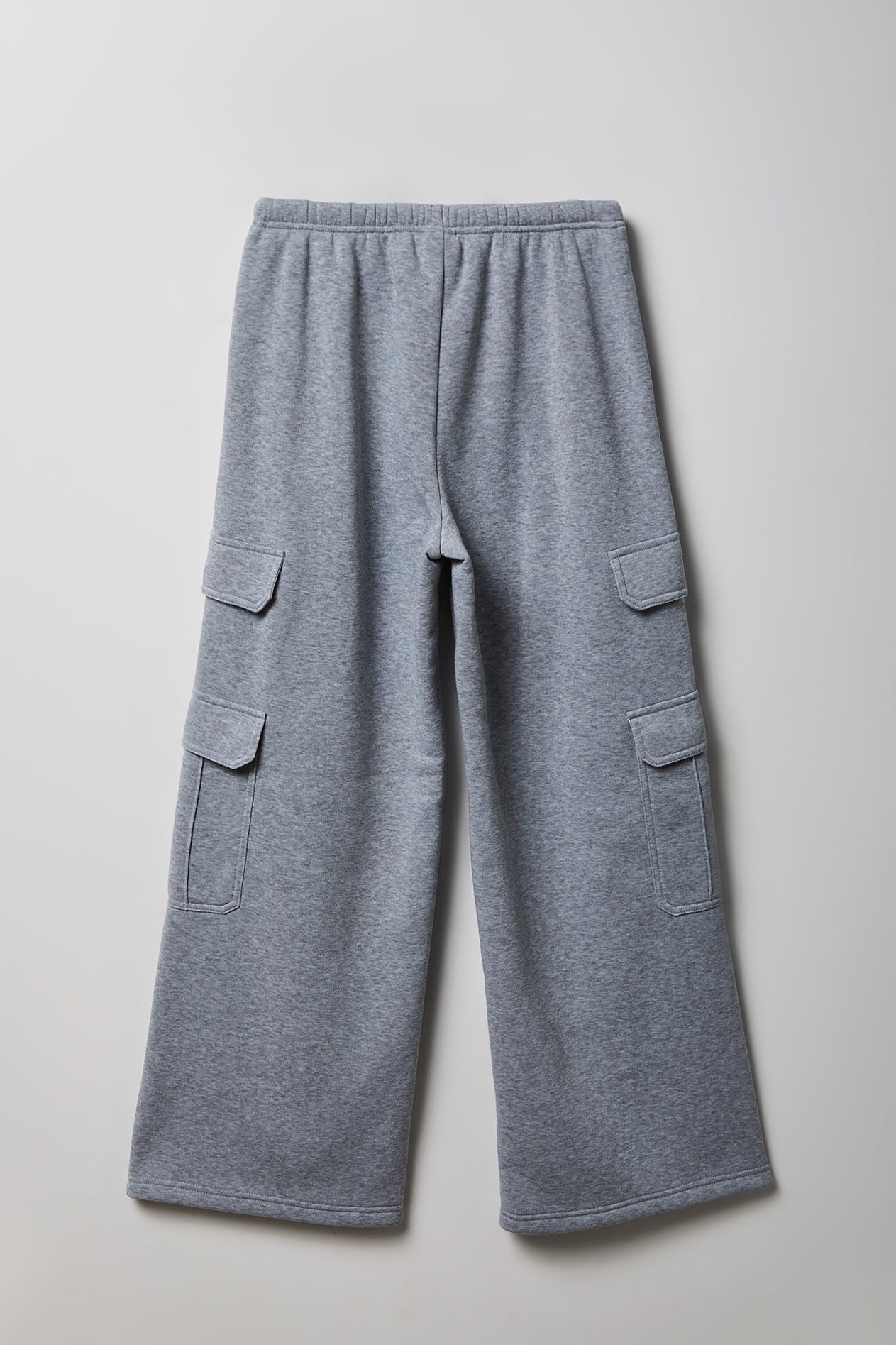 Fleece Ultra-Wide Cargo Sweatpant