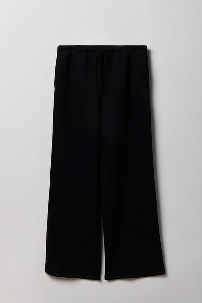 Fleece Low Rise Wide Leg Sweatpant