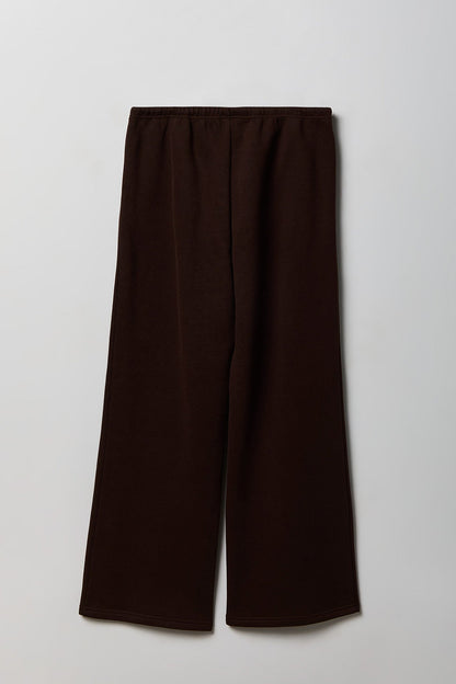 Fleece Low Rise Wide Leg Sweatpant