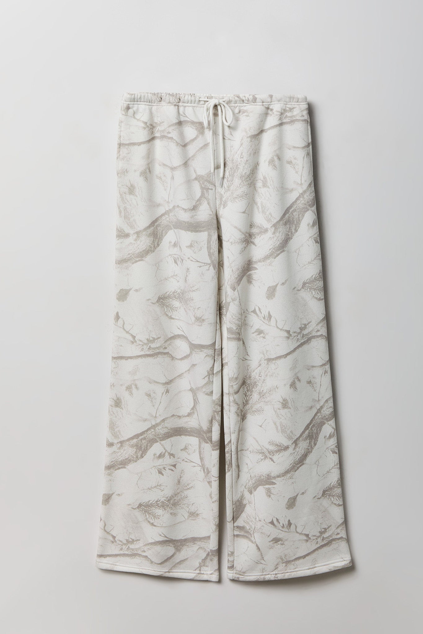 Fleece Low Rise Wide Leg Sweatpant