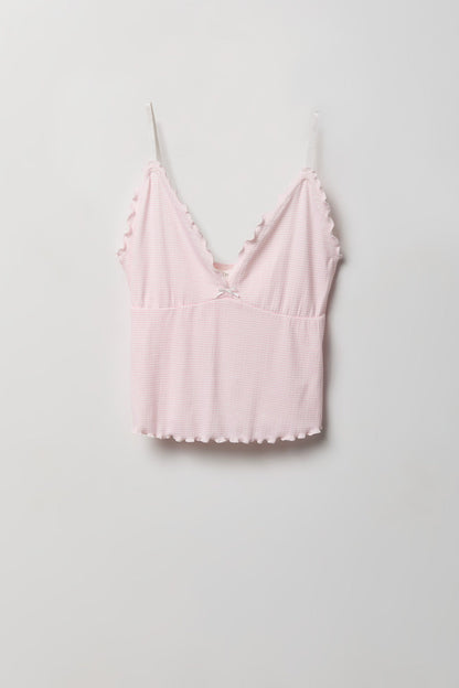 Pointelle Tank & Short Pajama Set