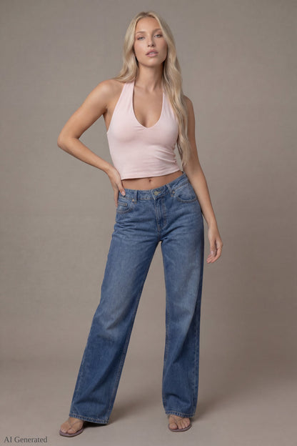 Soft Contour Halter Top