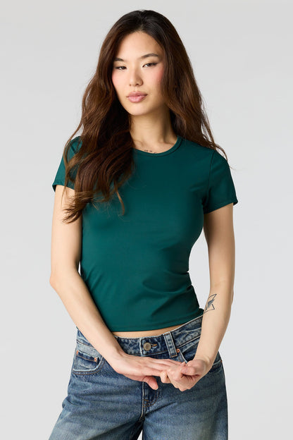 Luxe Heavy Contour Crew T-Shirt