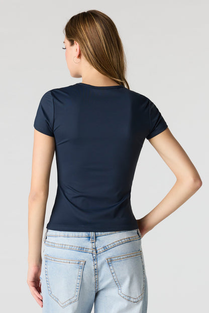 Luxe Heavy Contour Crew T-Shirt