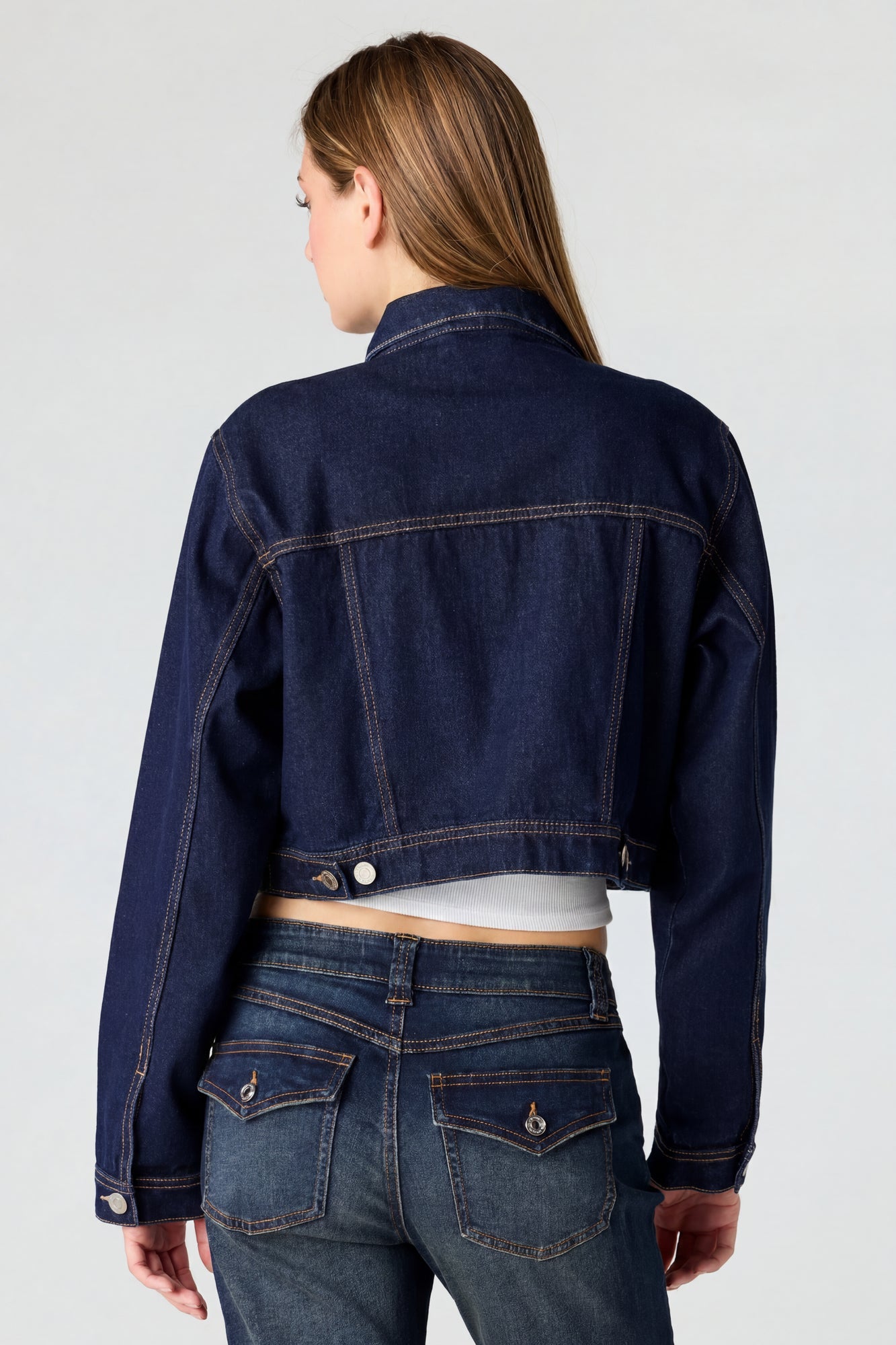 Cropped Denim Jacket