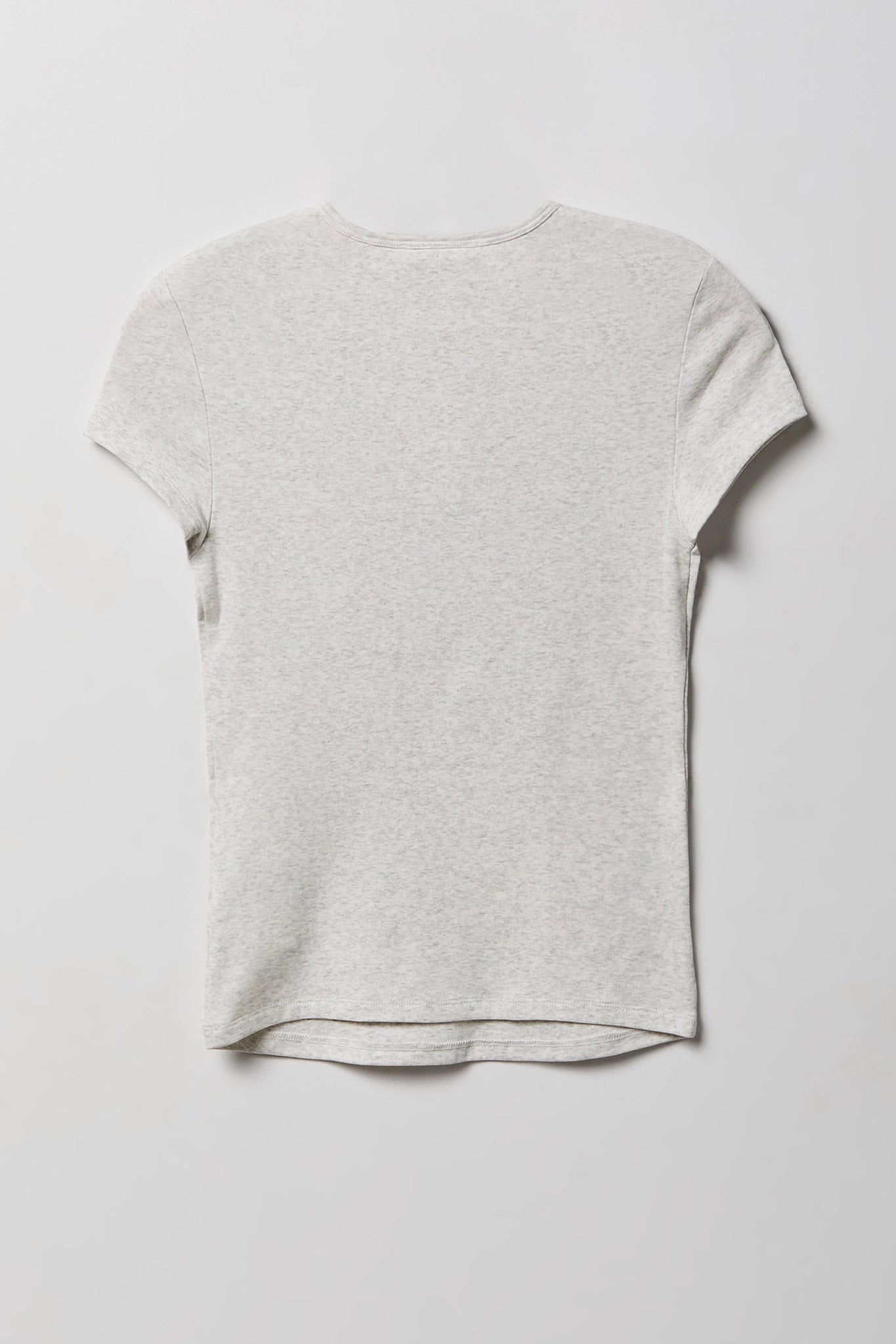 Graphic Ribbed T-Shirt