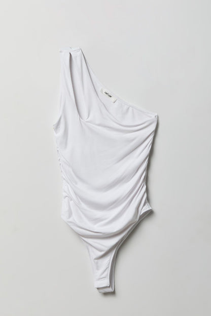 Luxe Heavy Contour One Shoulder Bodysuit