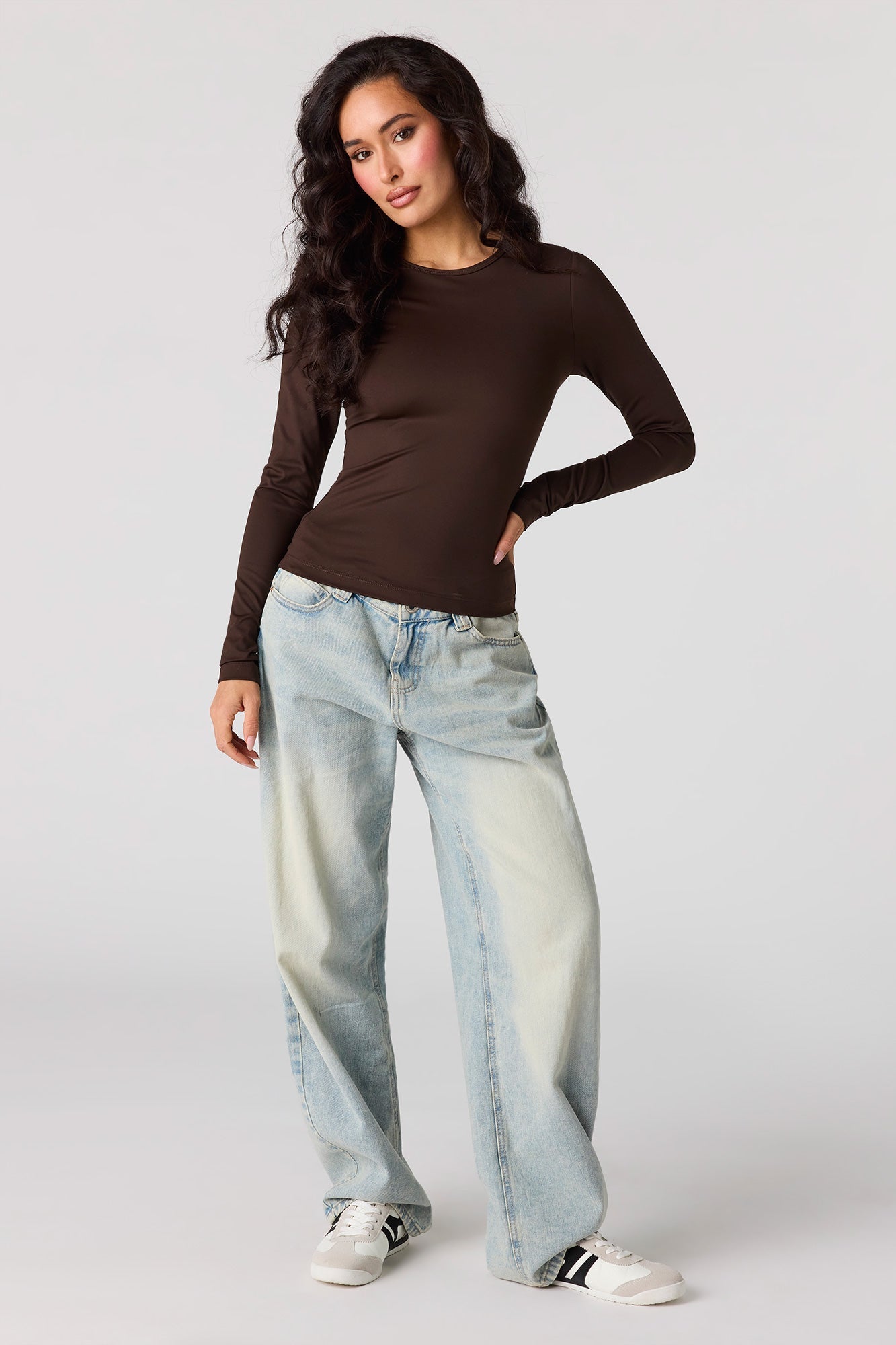 Luxe Heavy Contour Long Sleeve Top