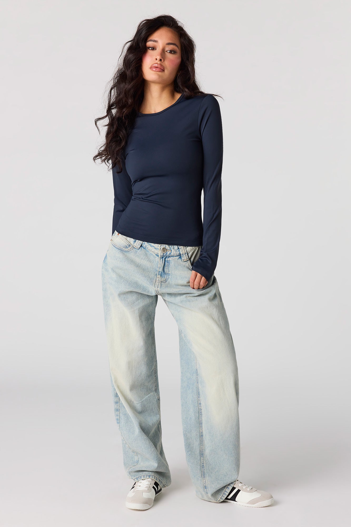 Luxe Heavy Contour Long Sleeve Top