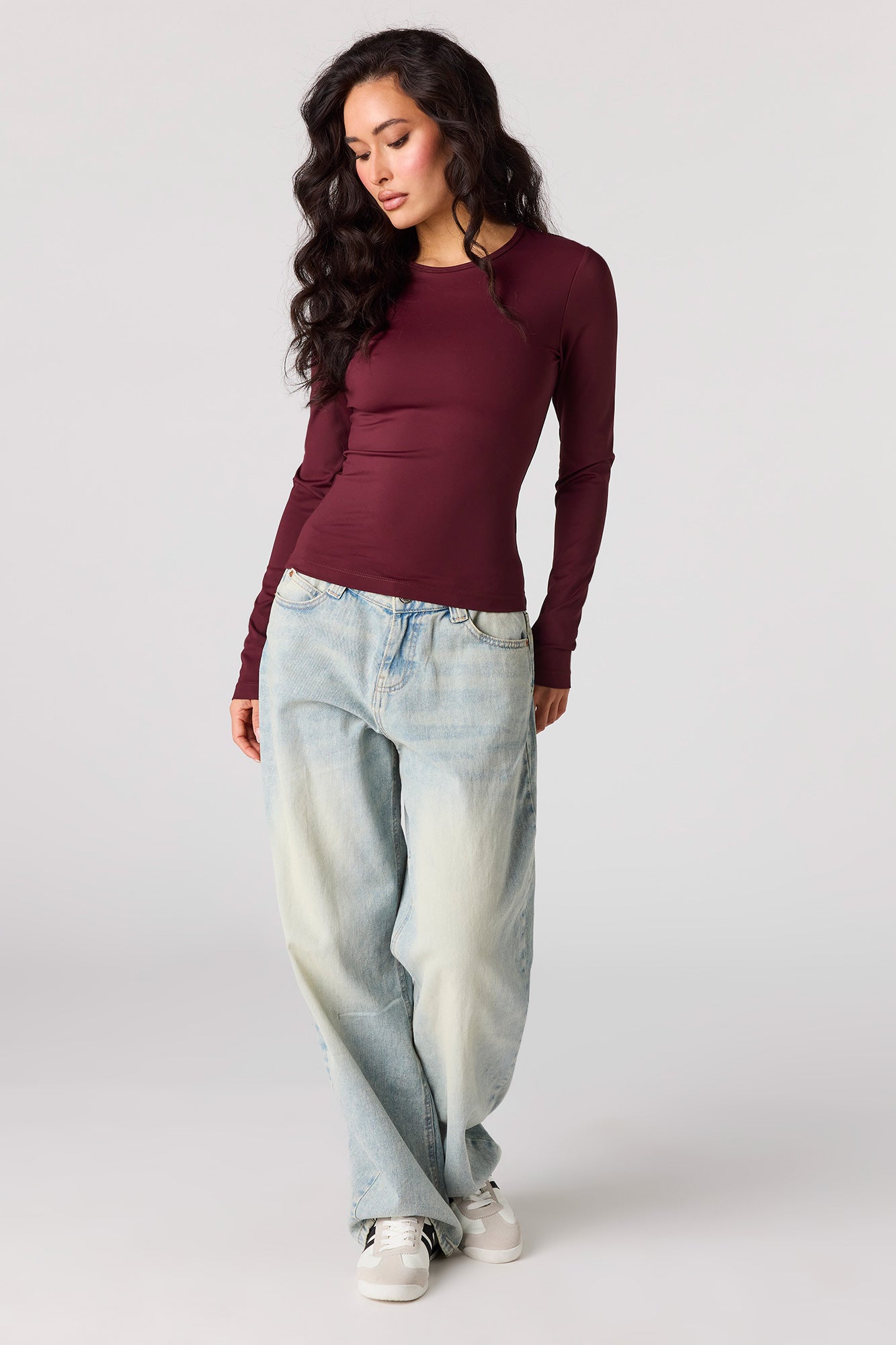 Luxe Heavy Contour Long Sleeve Top