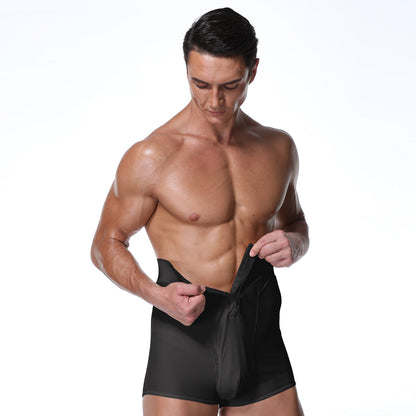 Butt Lifter Popular One-Piece Men's Hip-Lift and Belly Shaping Boxers