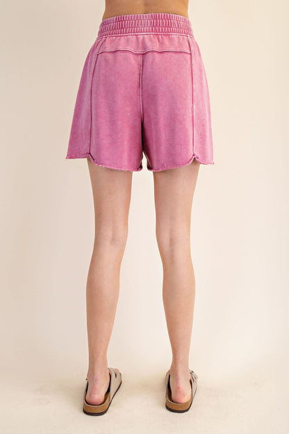 Berry Mineral Wash Terry Short