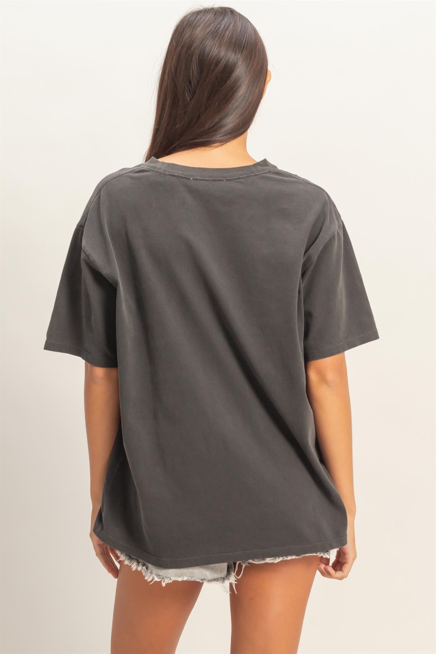 Black Crew Neck T-Shirt