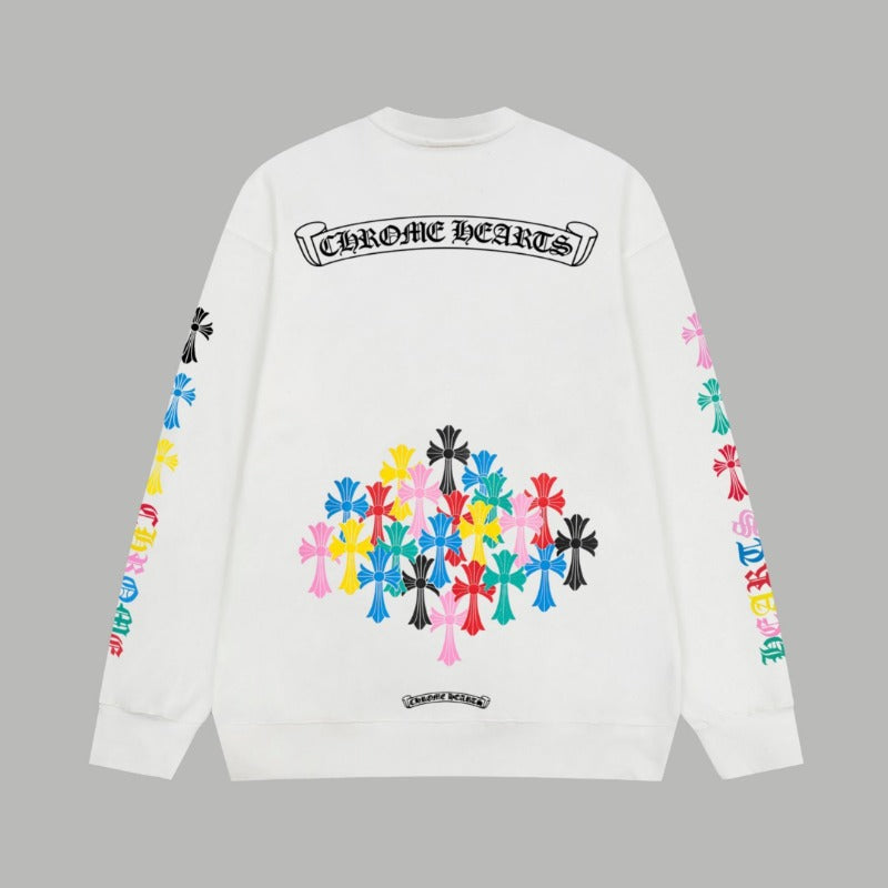 Chrome Hearts Sweatshirt Autumn/Winter Crew Neck Sweater