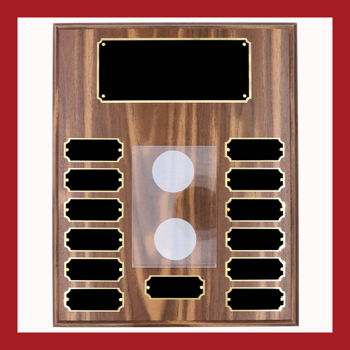 13-Plate Employee Of The Month Perpetual Plaque