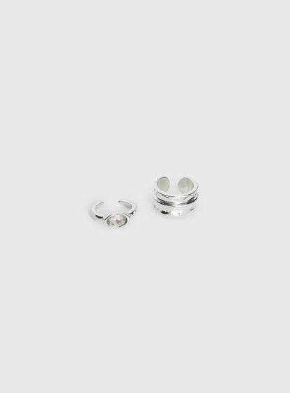 Sugar Talking Toe Ring Pack Silver