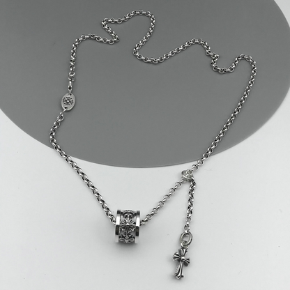 Chrome Hearts Necklace Cross Men's and Women's Collarbone Chains