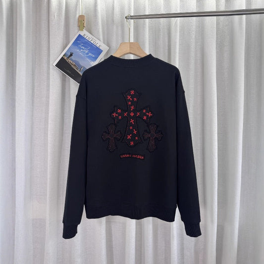 Chrome Hearts Sweatshirt Autumn/Winter Crew Neck Sweater
