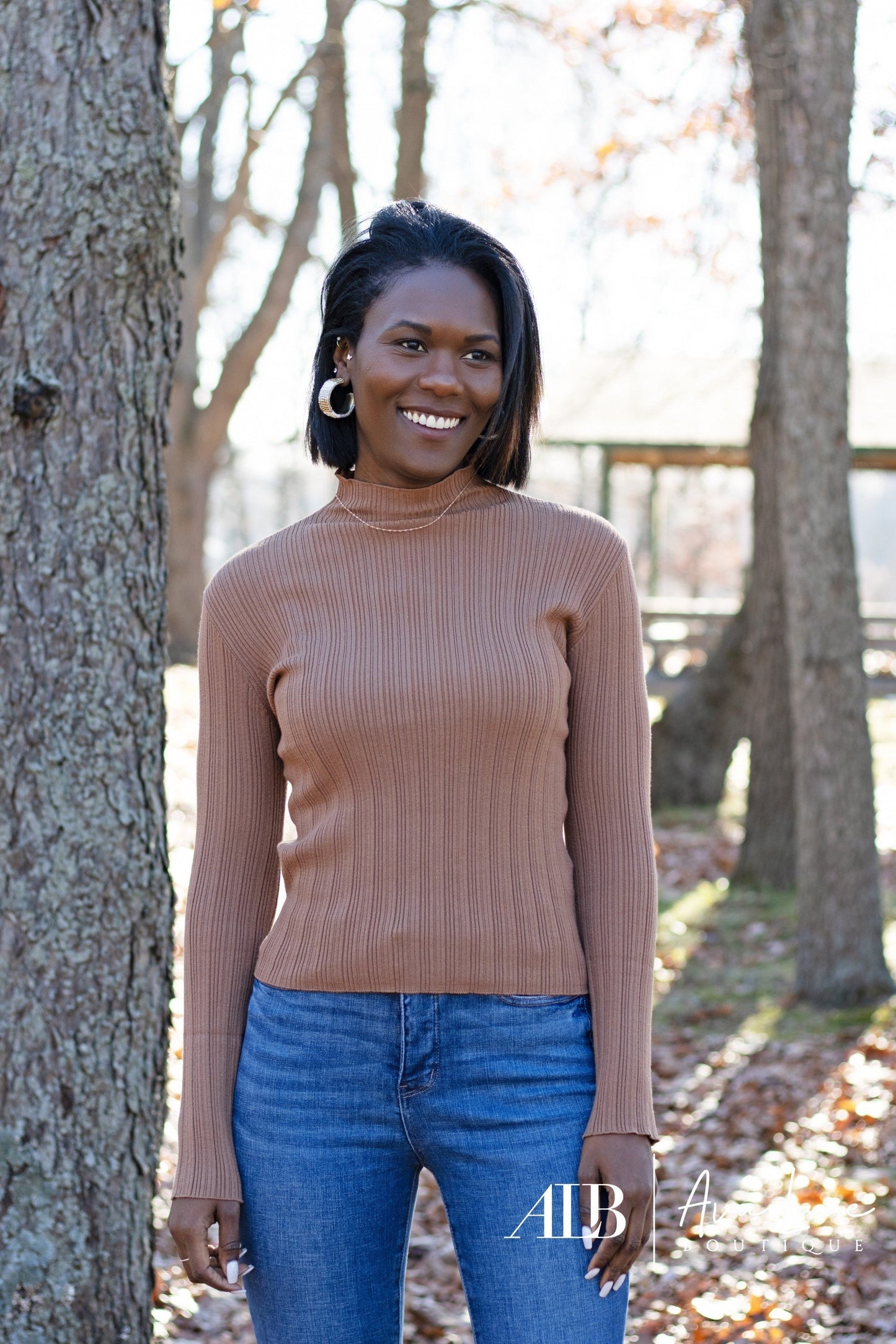 Introduced Happiness Women's Fitted Sweater