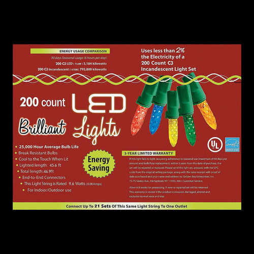 200L MU Holiday LED Lights - C3 Style