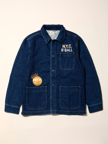 Limited Edition NY Knicks Championship Studio Jacket - Tidewater Wash
