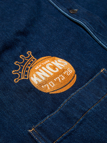 Limited Edition NY Knicks Championship Studio Jacket - Tidewater Wash