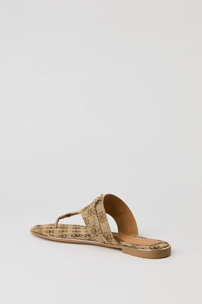 Gold Snaffle Sandal