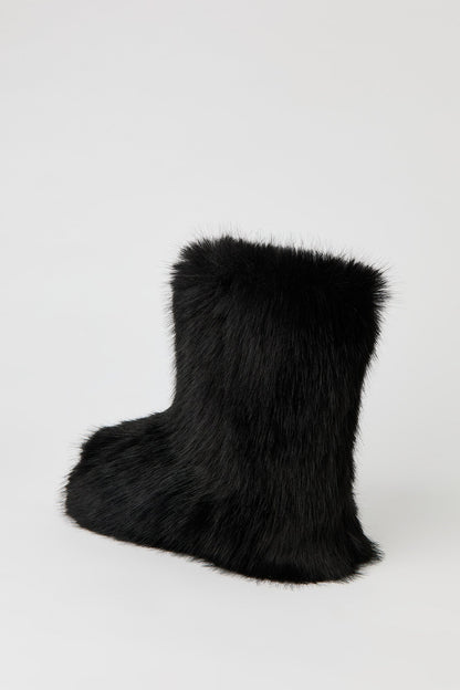 Faux Fur Booties