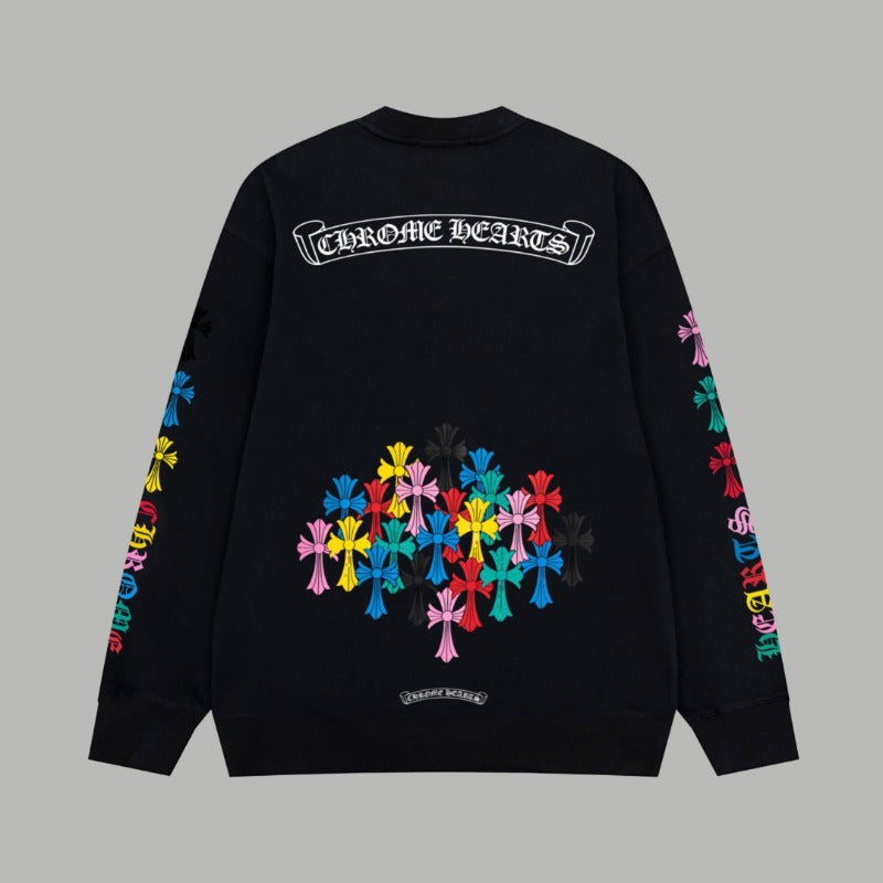 Chrome Hearts Sweatshirt Autumn/Winter Crew Neck Sweater