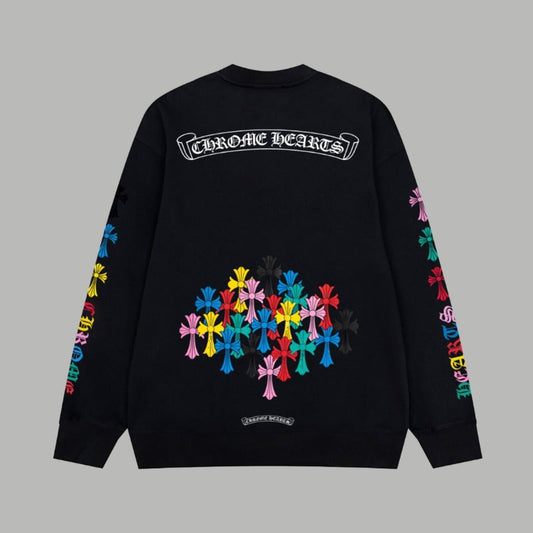 Chrome Hearts Sweatshirt Autumn/Winter Crew Neck Sweater