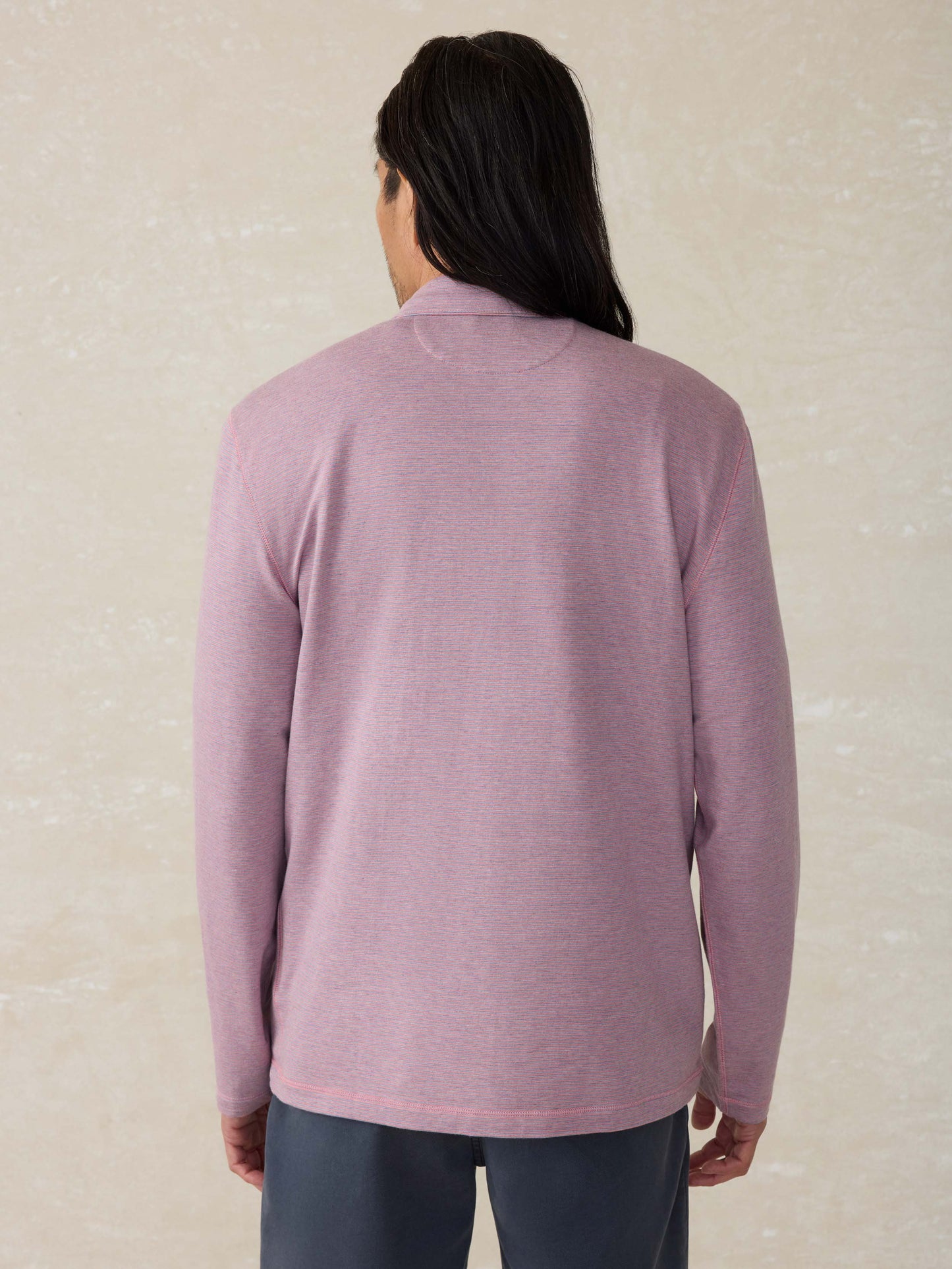 Movement™ Quarter Zip - Rose Creek Stripe