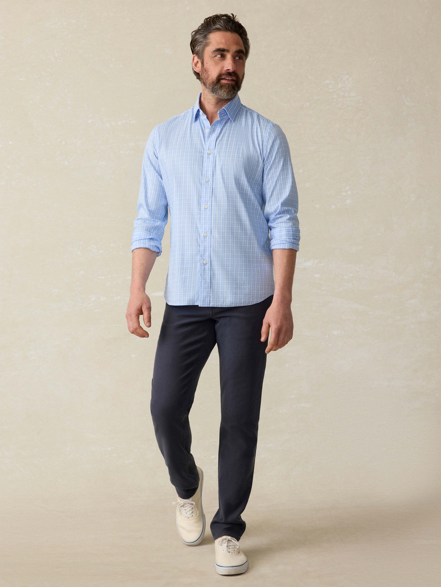 The Movement™ Shirt - Sky Shore Plaid