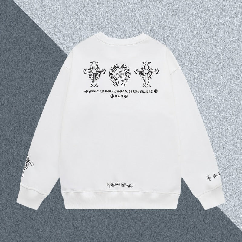 Chrome Hearts Sweatshirt Autumn/Winter Crew Neck Sweater