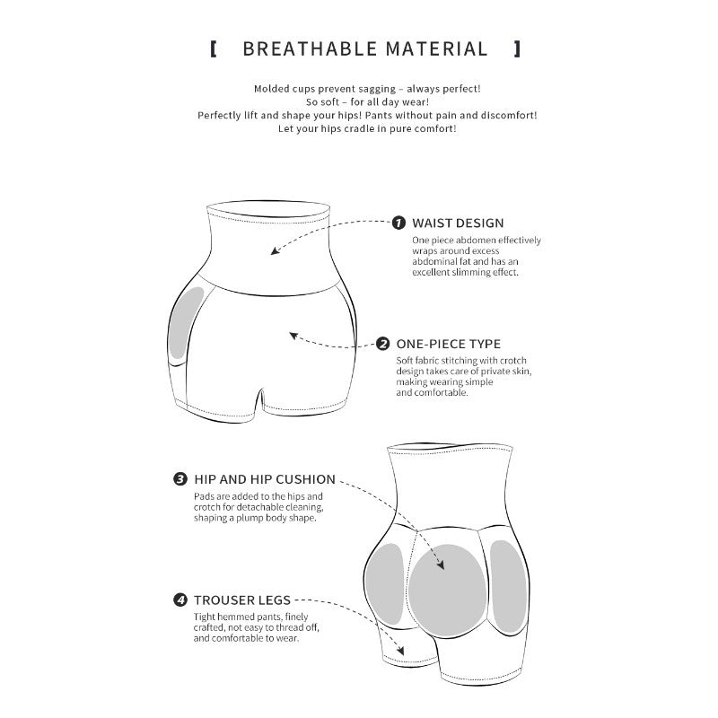 Butt lifter panty high waist tummy control