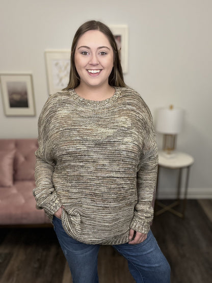 Sweetest Reason Women's Round Neck Knit Sweater