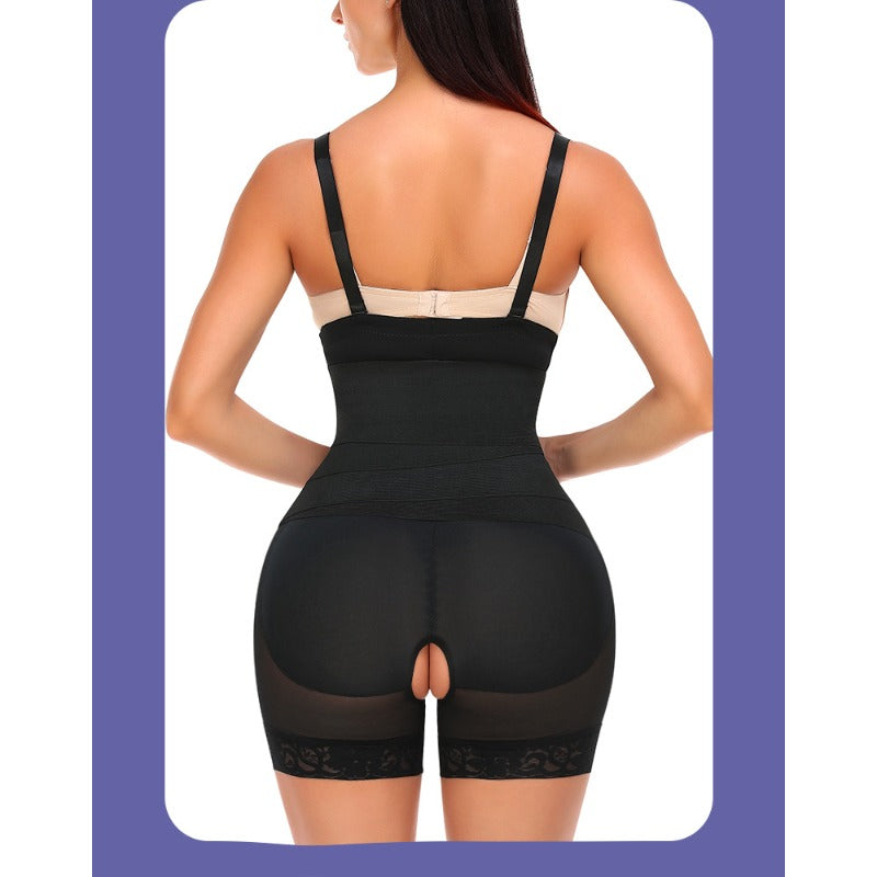 Butt lifter panty crotchless tummy control butt lift