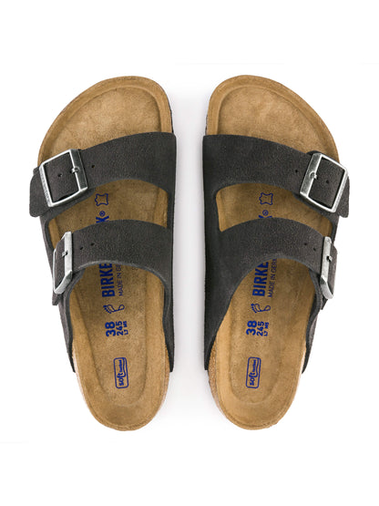 Birkenstock Women's Arizona Soft Footbed - Velvet Gray