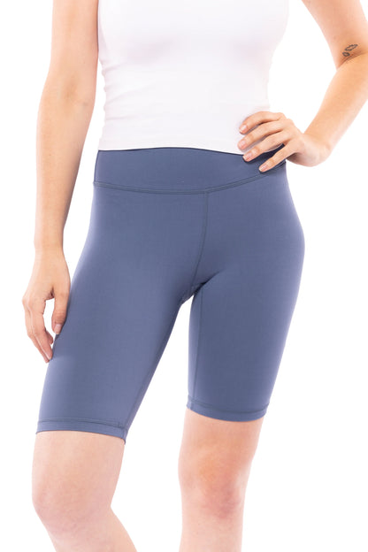 Head In The Game Women's High-Rise Biker Shorts