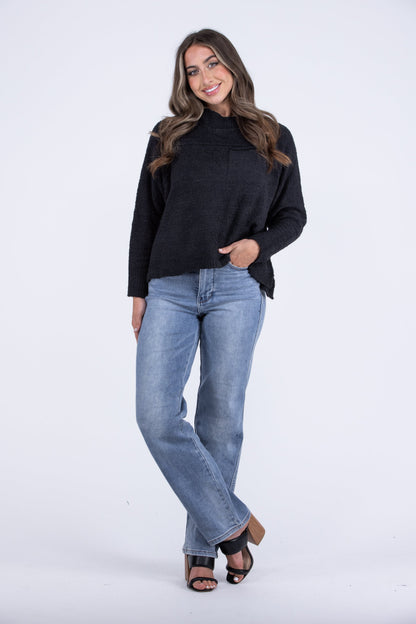 High Up Women's Long Sleeve Sweater Top