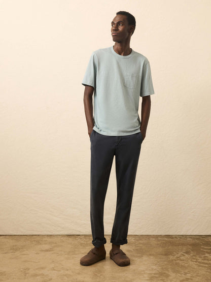 Sunwashed Regenerative Pocket Tee - Hull Teal