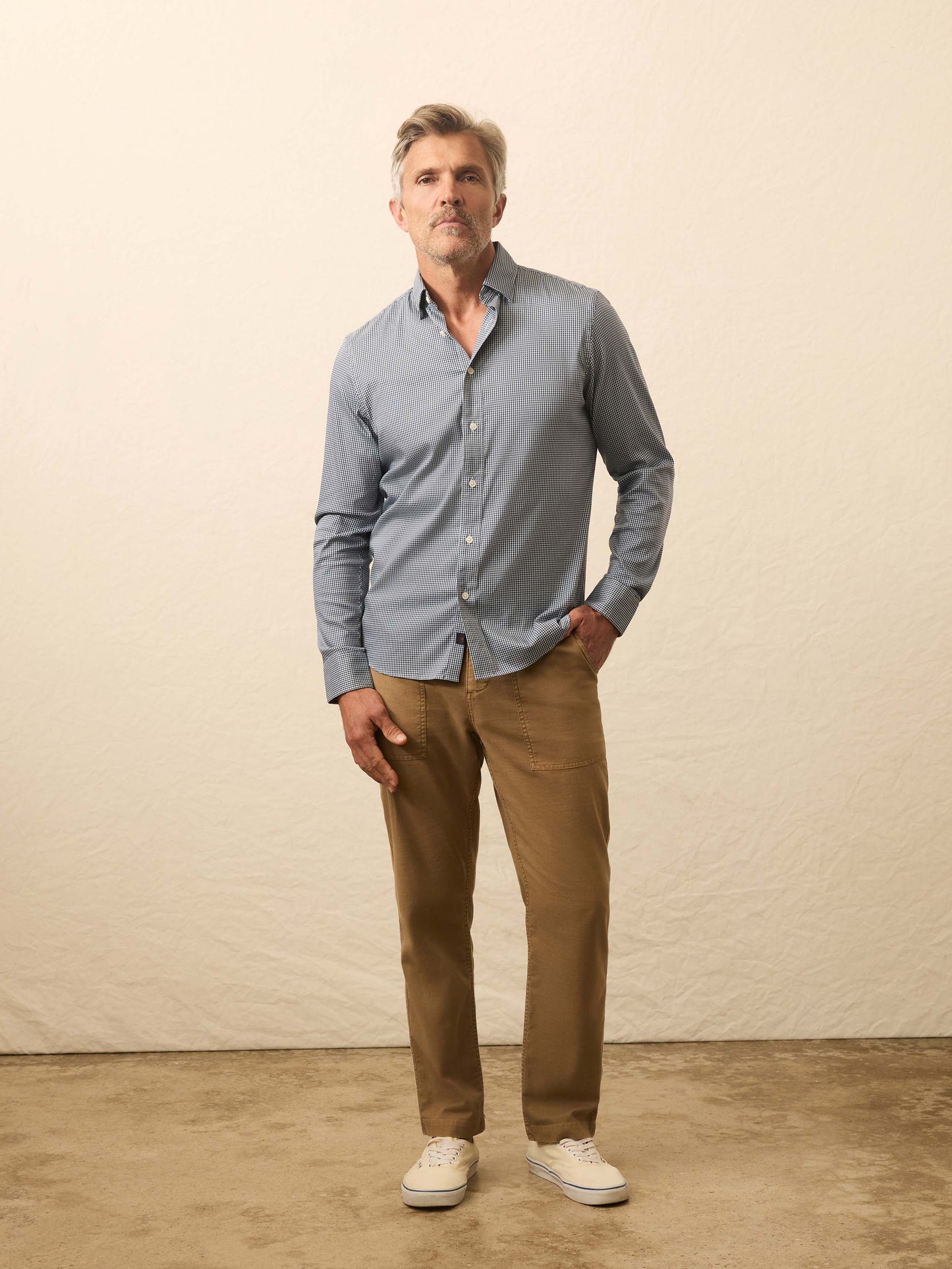 The Movement™ Shirt - Polar Blue Gingham