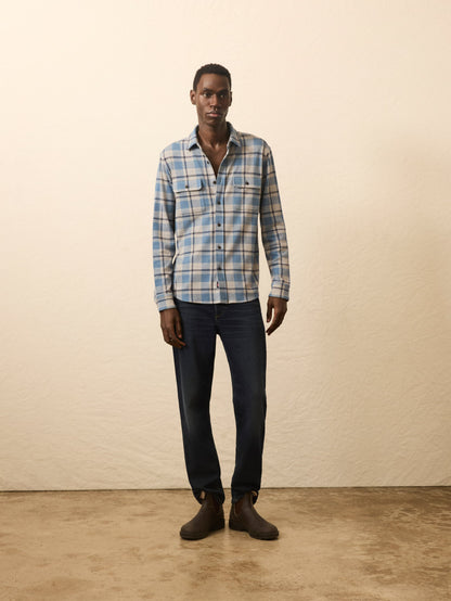Legend™ Sweater Shirt - Overcast Ocean Plaid
