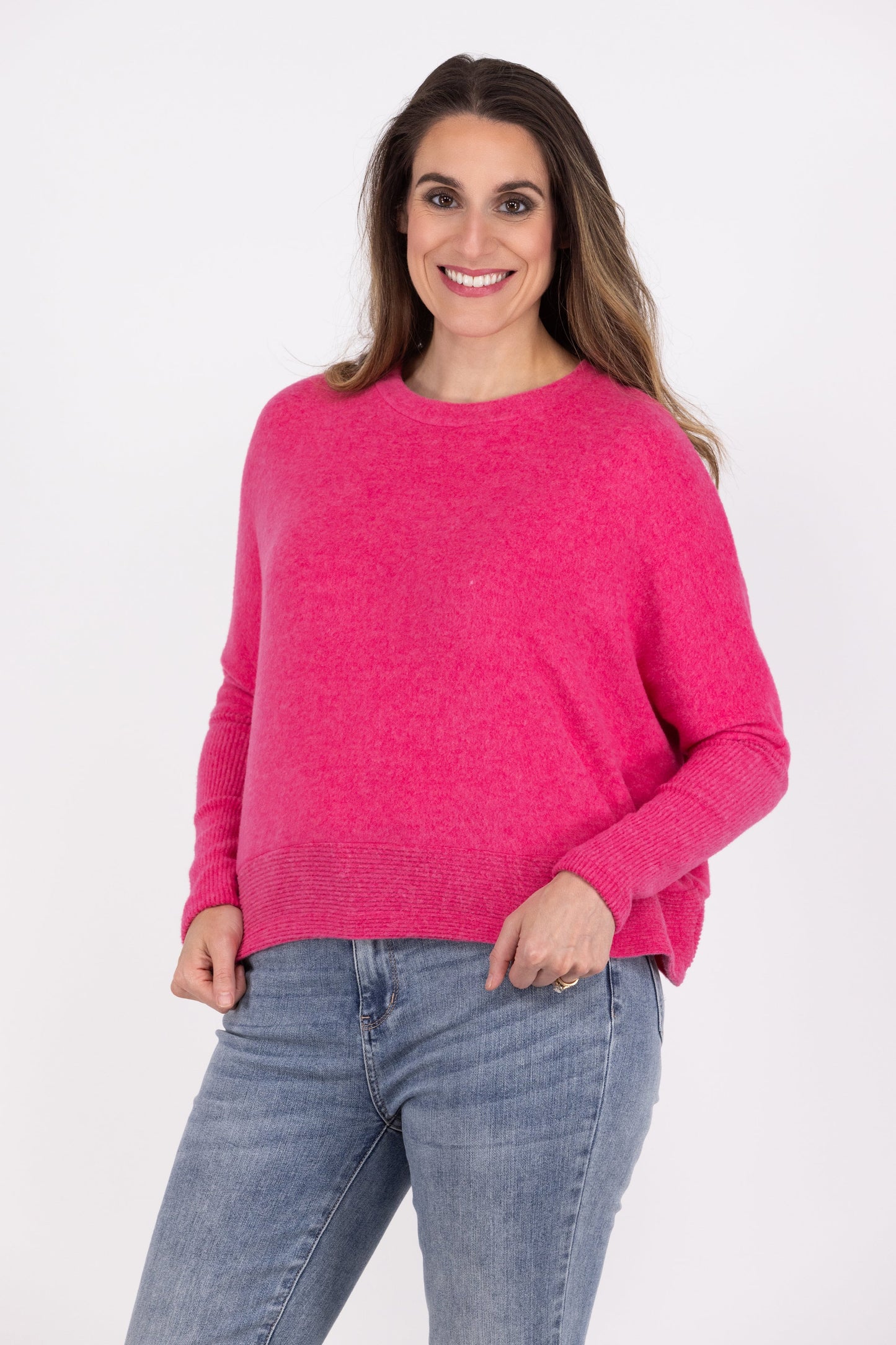 Texts To You Women's Everyday Dolman Sleeve Sweater