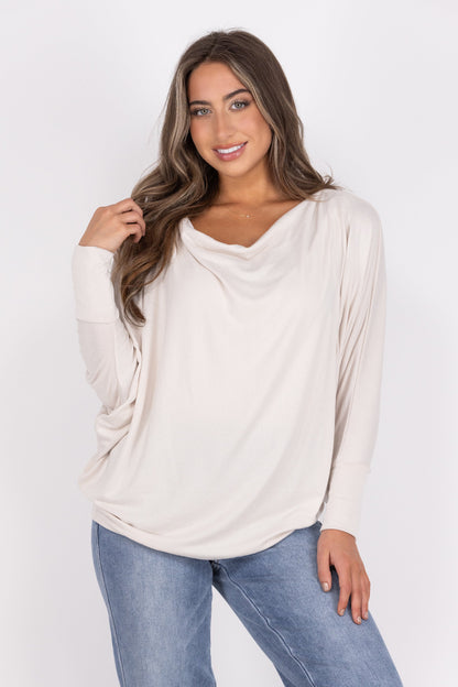 Ride The Line Women's Slouchy Long Sleeve Top