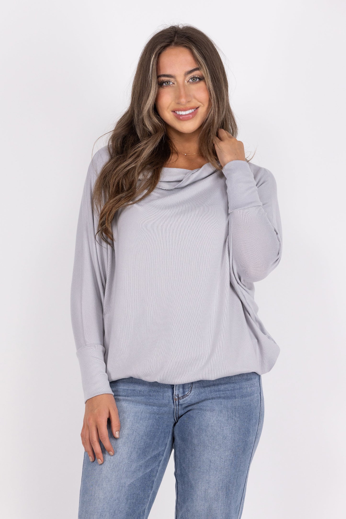 Ride The Line Women's Slouchy Long Sleeve Top
