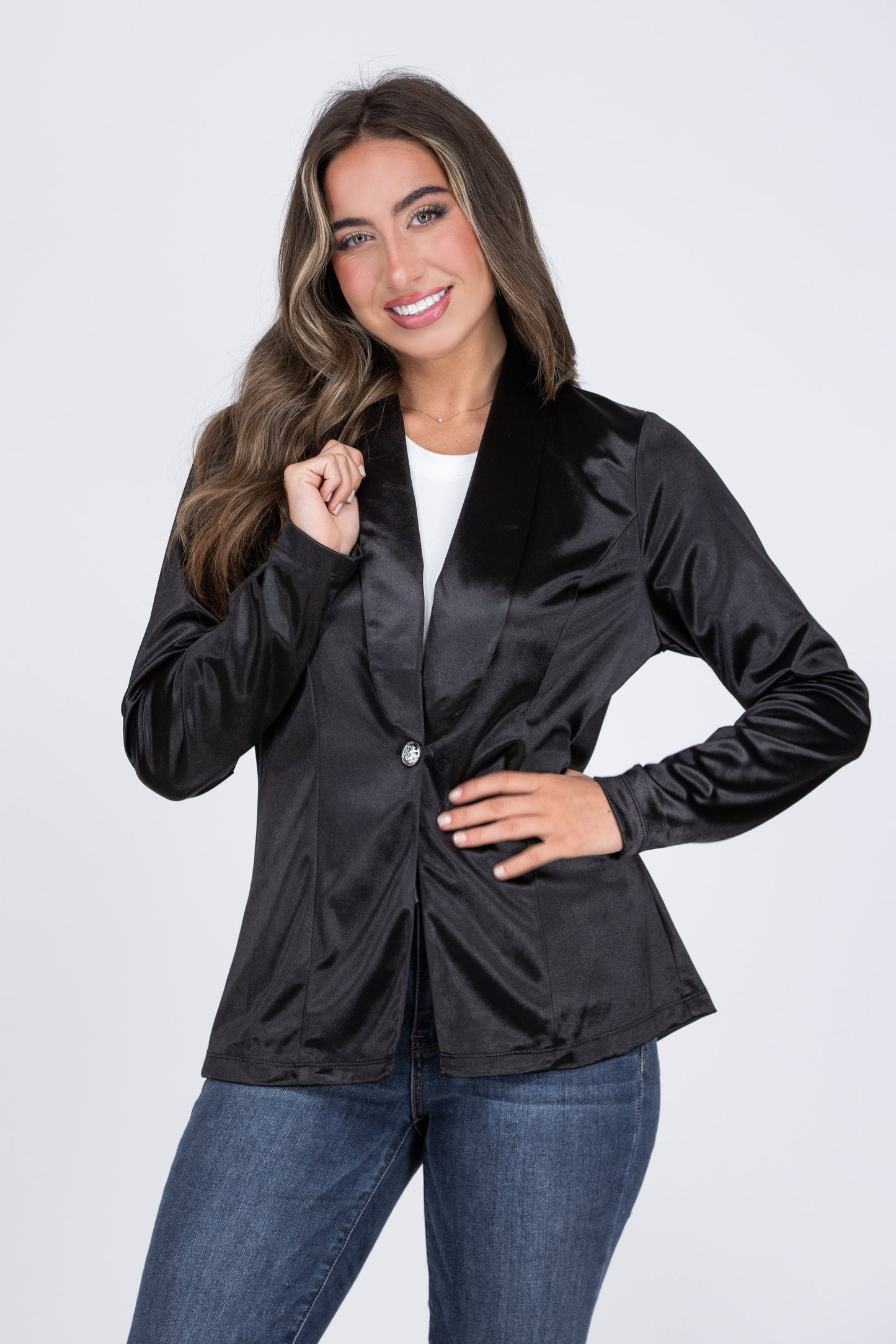 Busy Babe Women's Fitted Blazer