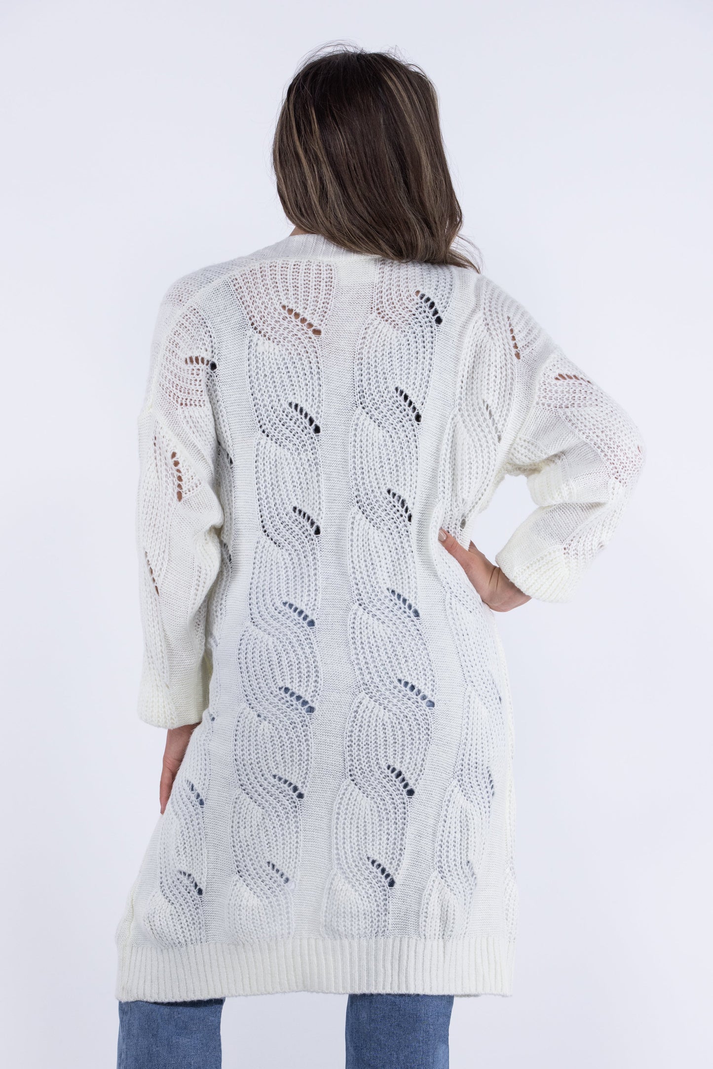 By The Seaside Women's Chunky Knit Cardigan